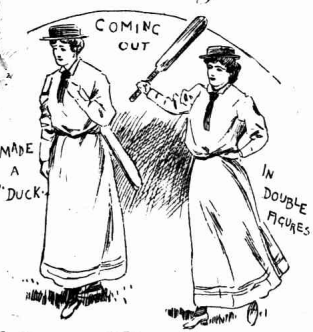 1895 ladies cricket